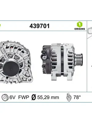 Kup Teď generátor VALEO 439701