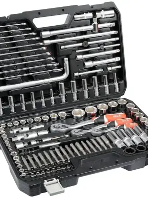 Gola sada YATO 1/2", 3/8" a 1/4", 128 ks YT-38872 Nejprodávanější