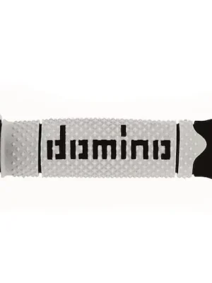 Nejprodávanější gripy A260 (offroad) délka 120 mm, DOMINO (bílo-černé)
