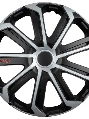 Vysoce Kvalitní Puklice EVO black&silver 15" - 11049