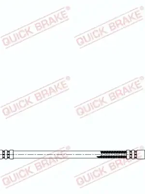 Brzdová hadice QUICK BRAKE 96.022 Novinka