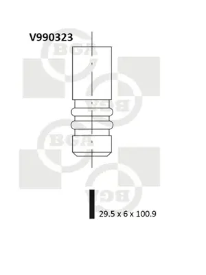 Sací ventil BGA V990323 Bezpečná Platba