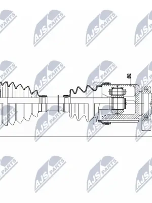 Hnací hřídel NTY NPW-VV-038 Rychlé Dodání