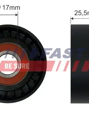 Nejlepší Cena Vratná/vodicí kladka, klínový žebrový řemen FAST FT44574