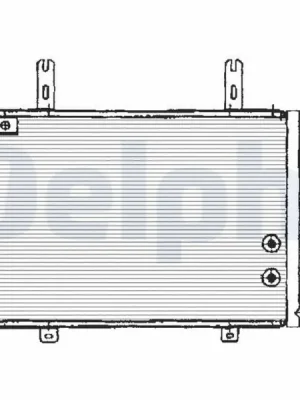 Bezpečná Platba Kondenzátor, klimatizace DELPHI TSP0225133