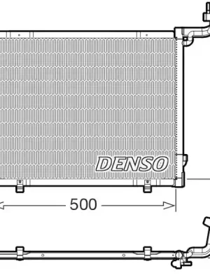 Novinka Kondenzátor, klimatizace DENSO DCN10057