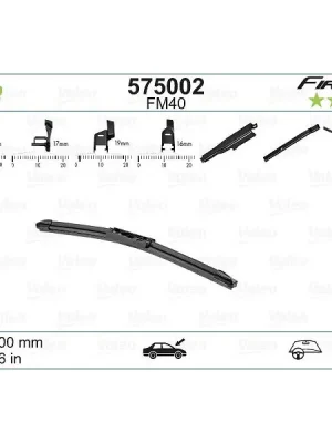 List stěrače VALEO 575002 Vysoce Kvalitní