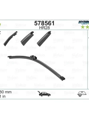 List stěrače VALEO 578561 Objednat Nyní