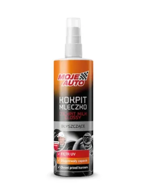 MOJE AUTO Mléko na palubní desky black lesklý 300ml Objednat Nyní