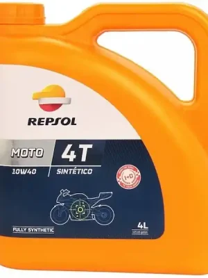 Motorový olej Repsol Moto Sintetico 4T 10W-40 4 l Víkendová Akce