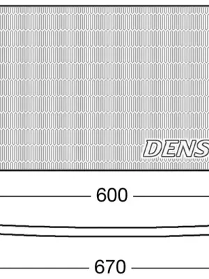 Kondenzátor, klimatizace DENSO DCN01004 Akce