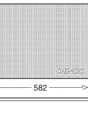 Omezená Nabídka Kondenzátor, klimatizace DENSO DCN32027