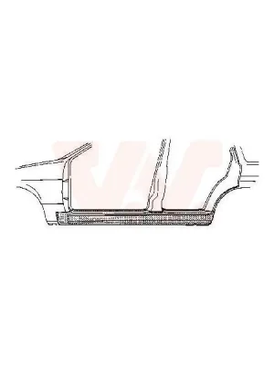 Akce Nástupní panel VAN WEZEL 3730104