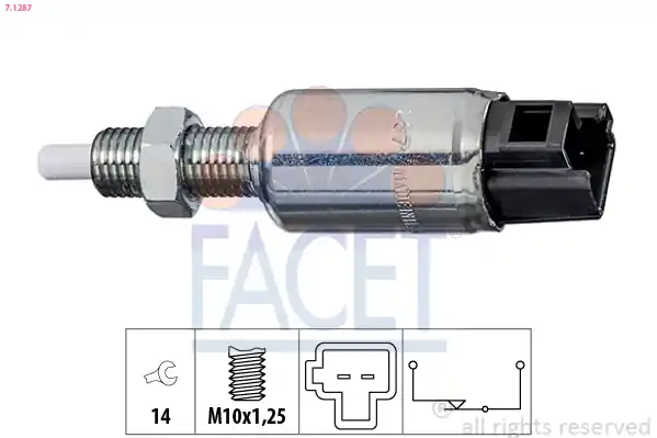 Cenový Hit Spínač, ovládání spojky (řízení motoru) FACET 71287