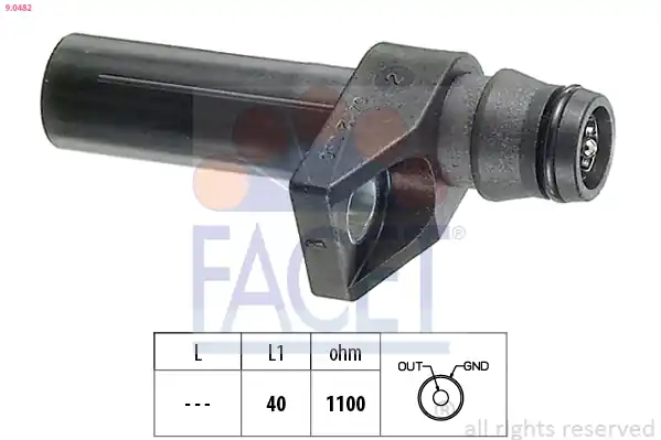 Generátor impulsů, klikový hřídel FACET 90482 Značkový