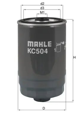 Palivový filtr KNECHT KC504 Akční Nabídka