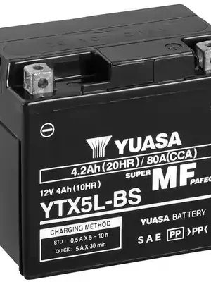 Startovací baterie YUASA YTX5LBS Objednat Nyní