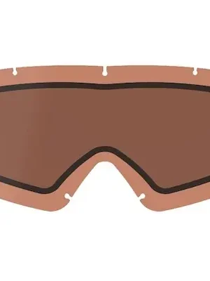 Poslední Šance plexi pro brýle VISION YOUTH, ALPINESTARS (dvojité antifog oranžovo hnědá afterburn)