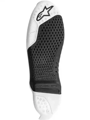 Nízká Cena podrážky pro boty TECH 10 model 2021 a dále, ALPINESTARS (černá/bílá, pár, pro velikost 45,5/47)