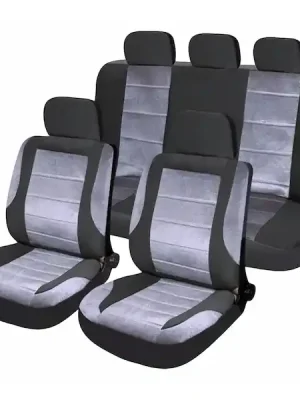 Potahy sedadel sada 9ks DELUXE AIRBAG Sleva
