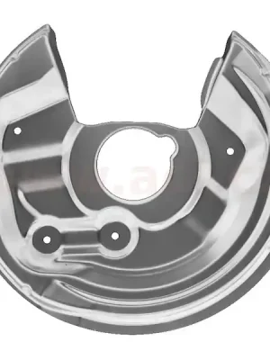 Sleva prachový štít zadního brzdového kotouče (pro disk 253x10) (ŠKODA, VW)L
