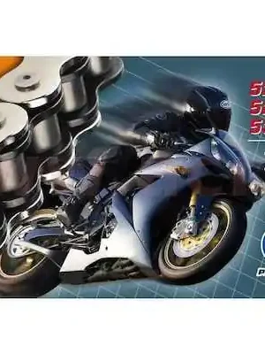 Akce řetěz 530DZX, ČZ - ČR (barva černá, 118 článků vč. nýtovací spojky RIVET)