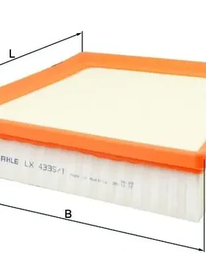 Nízká Cena Vzduchový filtr KNECHT LX 4335/1