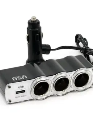 Speciální Cena Roztrojka autozapalovače + USB SOC-04