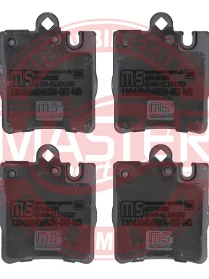 Sezónní Sleva Sada brzdových destiček, kotoučová brzda MASTER-SPORT 13046040652N-SET-MS
