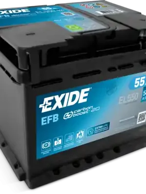 Ověřený Startovací baterie EXIDE EL550