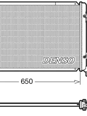 Chladič, chlazení motoru DENSO DRM02014 Sleva