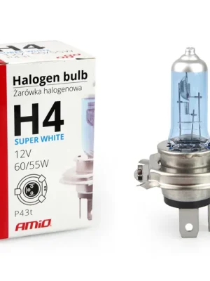 Speciální Cena Halogenová Žárovka H4 12V 60/55W UV filtr (E4) Super White