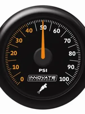 Nejlepší Volba Přídavný budík 52 mm Tlak paliva 0-100 PSI MTX-A
