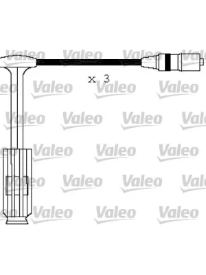 Poslední Šance Sada kabelů pro zapalování VALEO 346146