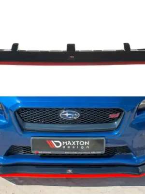 Spoiler pod přední nárazník - Subaru, SUIM4WRXSTIFD1GFD1RRED Cenová Bomba