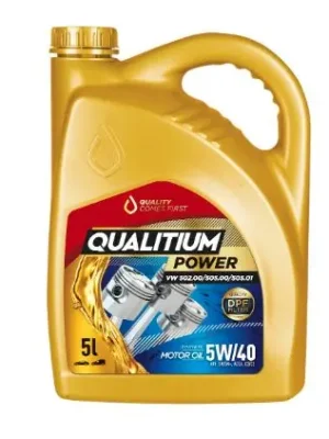 Sezónní Sleva Olej Qualitium Power 5W-40 5L