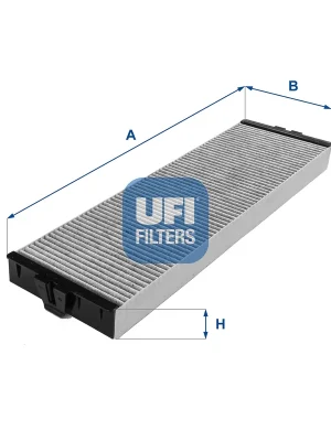 Akční Nabídka Filtr, vzduch v interiéru UFI 5415100