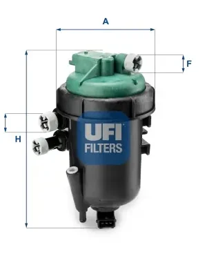 Přímo Od Výrobce Palivový filtr UFI 5517800