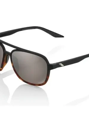 sluneční brýle KASIA Soft Tact Black/Havana, 100% (HIPER stříbrné sklo) Rychlé Dodání