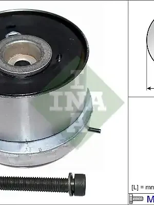 Zlevněný Napínací kladka, ozubený řemen INA 531077910