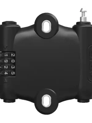 Oblíbený Speciální lankový zámek s držákem Sportflex (lanko délka 90cm, průměr 2,4 mm) ABUS
