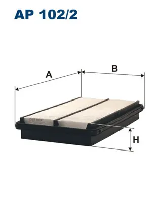 Vzduchový filtr FILTRON AP1022 Objednat Nyní