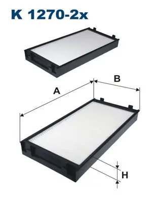Akce Filtr, vzduch v interiéru FILTRON K12702X