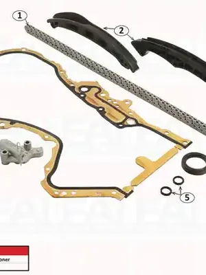 Sada rozvodového řetězu FAI AutoParts TCK178 Levný