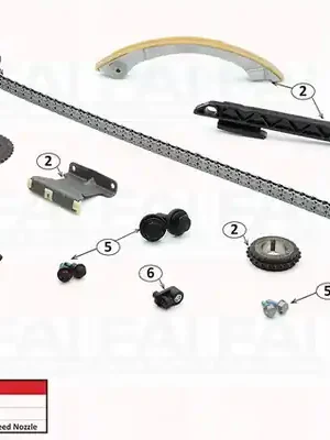 Sada rozvodového řetězu FAI AutoParts TCK57NG Nová Kolekce