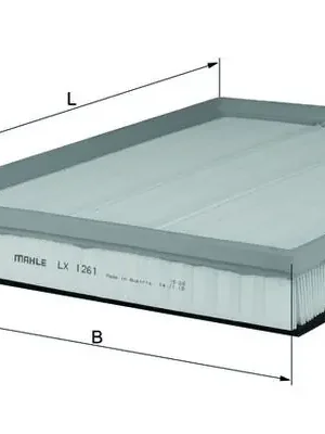 Vzduchový filtr MAHLE ORIGINAL LX1261 Koupit Online