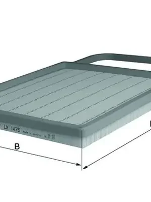 Vzduchový filtr MAHLE ORIGINAL LX1475 Cenově Výhodný