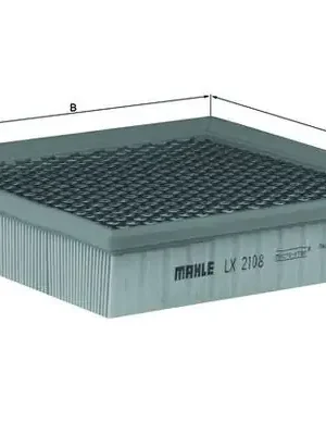 Nová Kolekce Vzduchový filtr MAHLE ORIGINAL LX2108