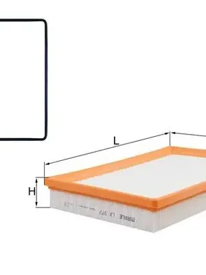 Vzduchový filtr MAHLE ORIGINAL LX977D Top Prodej