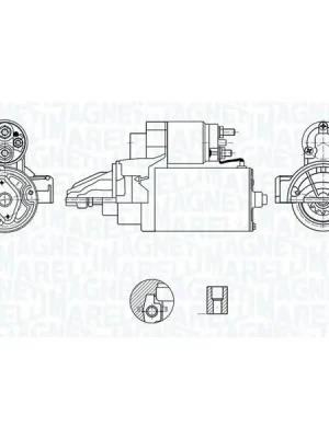 Startér MAGNETI MARELLI 063721421010 Omezená Nabídka